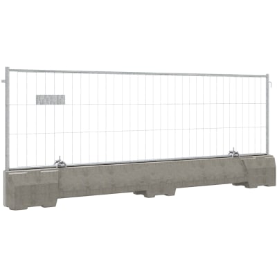 Betonleitschwelle Mobil-Bauzaun PROFI MINI, WACHTWERK X®