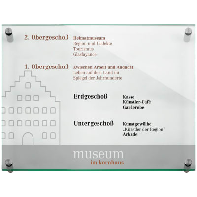 GALERIE Etagenwegweiser GALERIE Etagenwegweiser