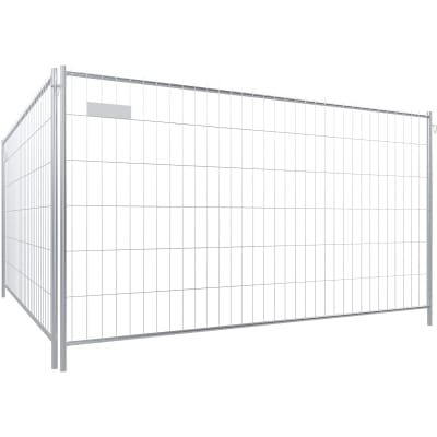 Mobil-Bauzaun CLOUD, MW 300/100 mm, besonders leicht, WACHTWERK X® Mobil-Bauzaun CLOUD, MW 300/100 mm, besonders leicht, WACHTWERK X®