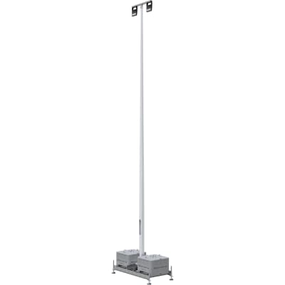 10 m Lampenmast Komplett-Set, inkl. LED-Baustrahler 10 m Lampenmast Komplett-Set, inkl. LED-Baustrahler