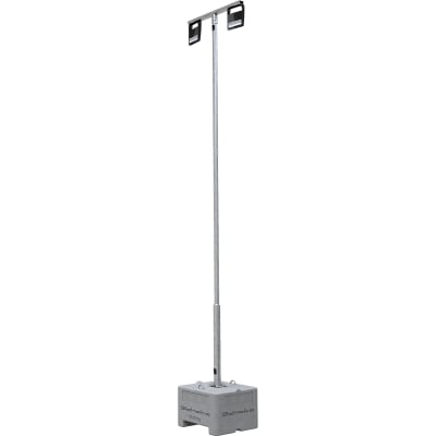 6 m Lampenmast Komplett-Set, inkl. LED-Baustrahler 6 m Lampenmast Komplett-Set, inkl. LED-Baustrahler