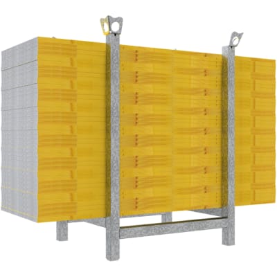 40x Schalungsplatten mit Kantenschutz inkl. Stapelpalette 40x Schalungsplatten mit Kantenschutz inkl. Stapelpalette