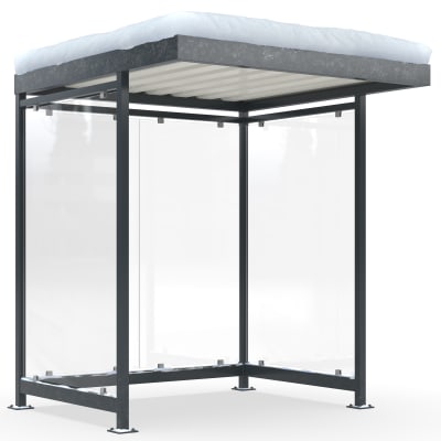 Wartehalle Köln, Modell K2 a/a Alpine für hohe Schneelasten Wartehalle Köln, Modell K2 a/a Alpine für hohe Schneelasten