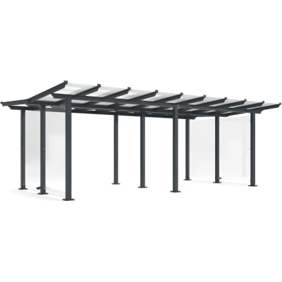 Überdachung Passau (doppelseitig), Modell P24