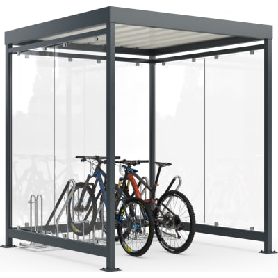 Fahrradüberdachung Köln Bike Enonomy K2 b/b