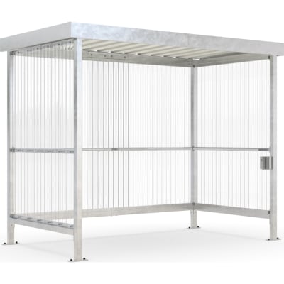 Raucherunterstand Basic Jena Maxi mit Ascher