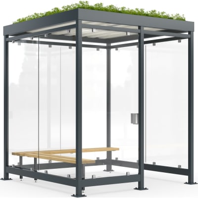 Raucherunterstand Köln Professional K2 Plus c/b