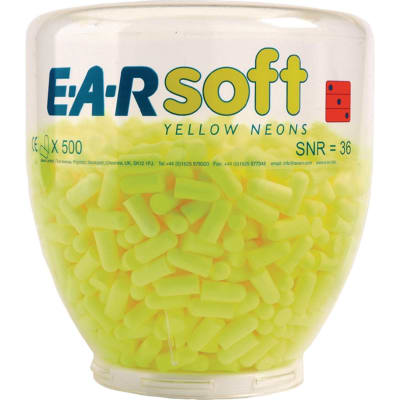 3M Gehörschutzstöpsel E-A-Rsoft™ Yellow Neons™ Refill | SNR: 34 dB