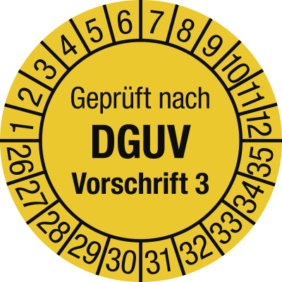 Prüfplaketten - Geprüft nach DGUV Vorschrift 3-20914-vezhsf-1765188756229