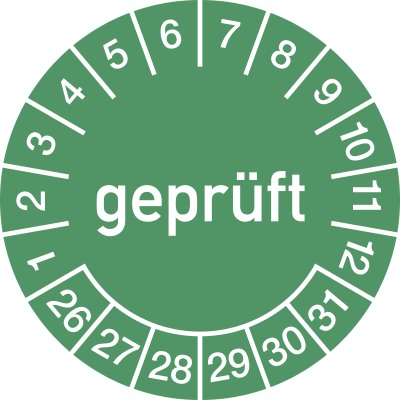 Prüfplaketten - geprüft - Jahre und Monate-15567-g3ydf4-1765188752253