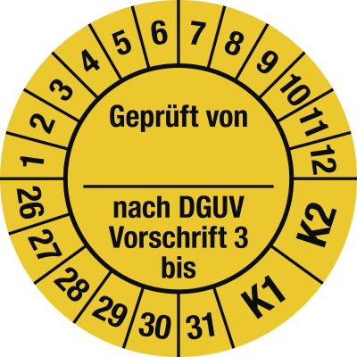 Prüfplaketten - Geprüft von ___ nach DGUV Vorschrift 3 bis K1/K2-20977-c4dmqp-1765188752923