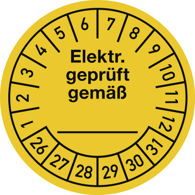Prüfplaketten - Elektr. geprüft gemäß ___-15535-gdpl8r-1765188753296