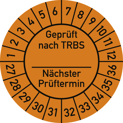 Prüfplaketten Geprüft nach TRBS ___ Nächster Prüftermin-22611-ik39t2-1765188756220