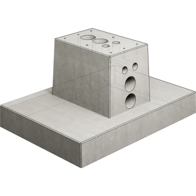 Fundament, passend für Ladesäule des Herstellers ABB Terra Gen II-28089-sbocro-1767708964791