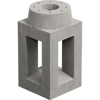 Fundament, passend für Ladesäule des Herstellers Qwello® V.2-30249-ixycyq-1767708965153