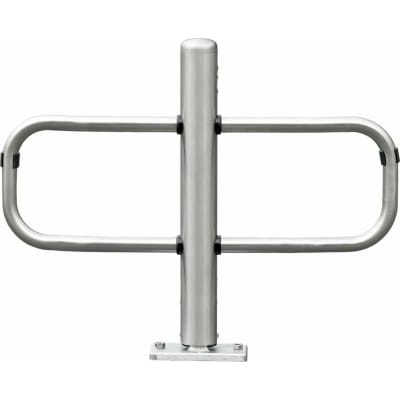 Sperrbügel Merkur mit Rundkopf aus Edelstahl zur Absperrung