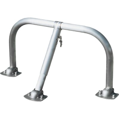 Sperrbügel Merkur TUB 1000 aus Metall mit Schloss und Schlüssel zur Absperrung