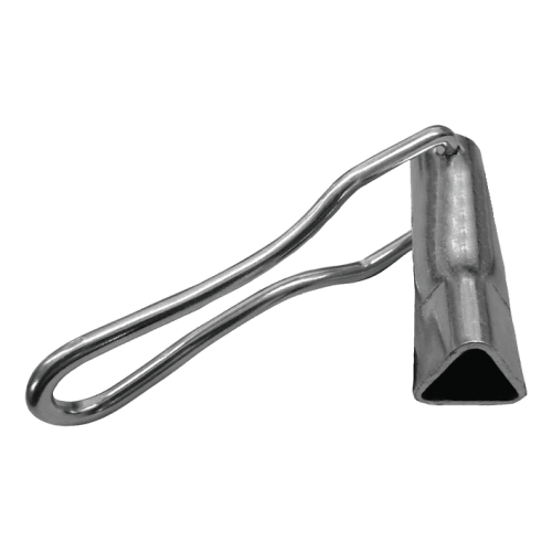 Feuerwehr-Dreikantschlüssel mit Klappbügel aus Metall nach DIN 3223 M12, 19 mm