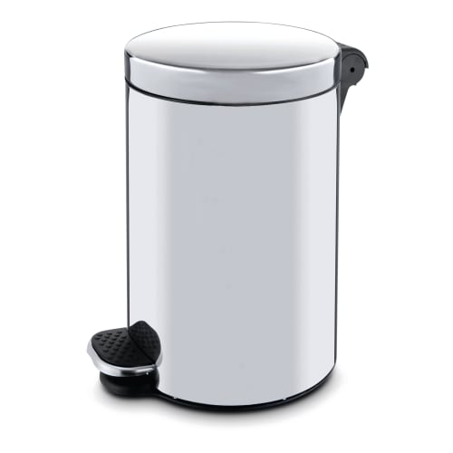 Tretabfallbehälter MONIKA ECONOMY aus Edelstahl mit Tretpedal, erhältlich in 3, 5, 12, 20 und 30 Litern