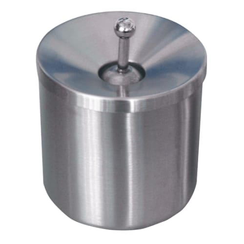 Aschenbecher aus Edelstahl RONDO SMOKE T mit 0,4 Liter Inhalt