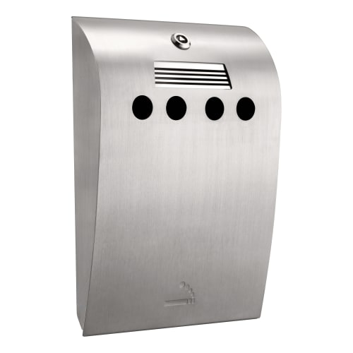 Wandascher WAVE aus Edelstahl mit 1,7 Liter Fassungsvermögen