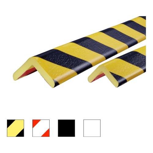 Eckschutzprofil Knuffi Typ H H+ selbstklebend gelb schwarz gestreift