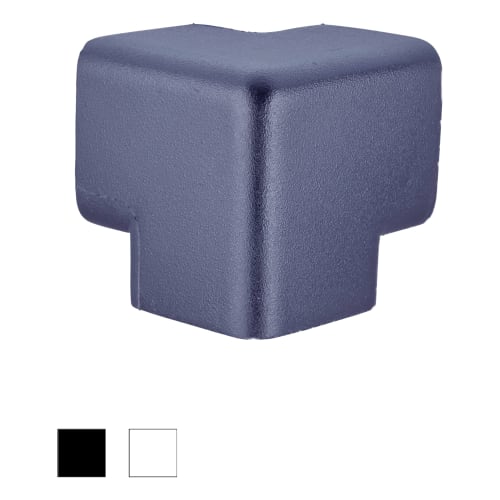 Eckschutzwinkel dreidimensional für Knuffi Typ H selbstklebend in dunkelblau