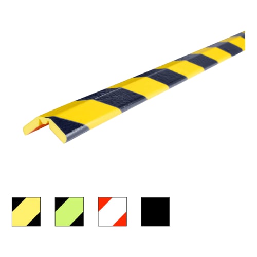 Kantenschutzprofil Knuffi Typ W selbstklebend in gelb und schwarz