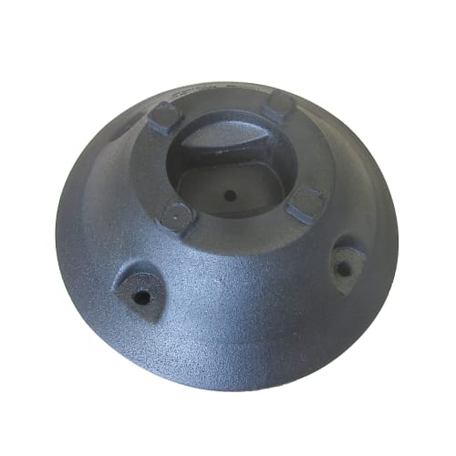 Recyclingfuß aus Kunststoff für LeitPin und FlexiPin zur stabilen Befestigung