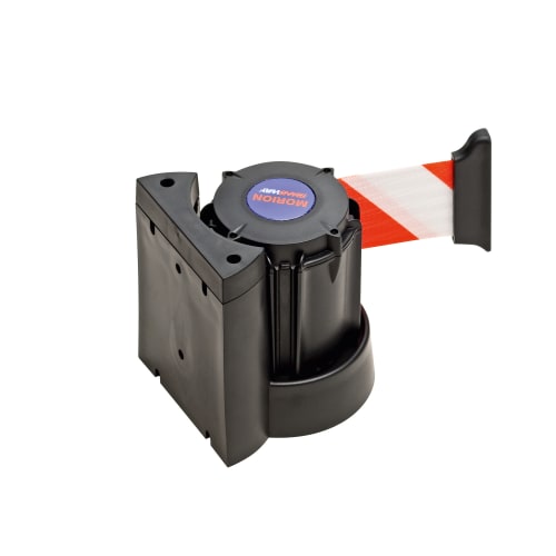 Gurt-Wandkassette EASY mit rotem und weißem Absperrband