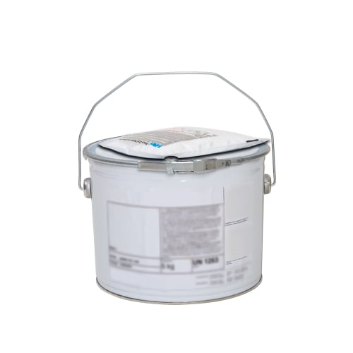 Eimer mit Fugenreparatur TRIFLEX Produkt und Beutel auf dem Deckel