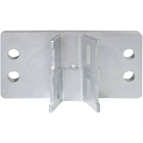 Bandschellenadapter aus Metall für Verkehrs- und Industriespiegel DIAMOND mit vier Befestigungslöchern