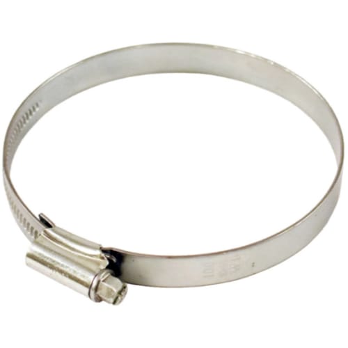 Spannring 100 mm aus Metall für Abfallbehälter zur Pfostenmontage