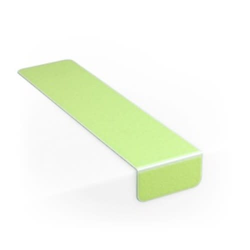 Antirutsch-Treppenmarkierungswinkel langnachleuchtend in grün