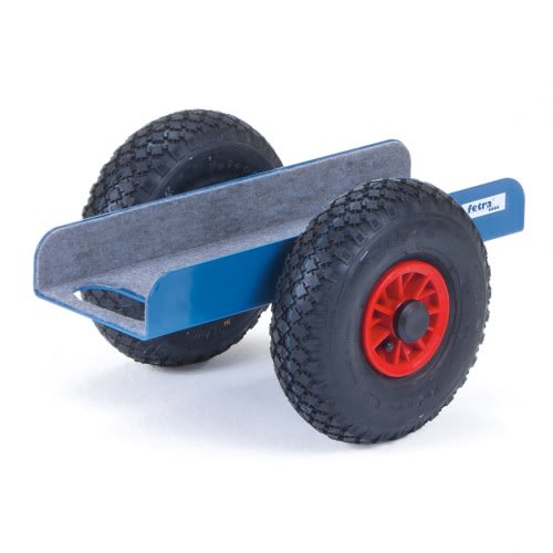 FETRA Plattenroller 4165 in U-Form mit zwei großen Reifen und Tragkraft 400 bis 500 kg