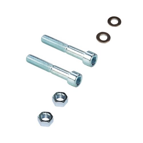 Montagesatz mit Schrauben, Muttern und Unterlegscheiben für Rechteck-Ascher SMOKE 2 Liter zur Befestigung an Rechteck-Abfallbehälter