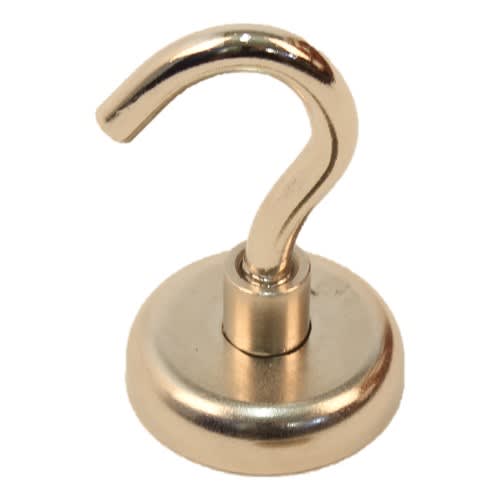 Magnet mit Haken aus Metall mit Tragkraft 30 kg