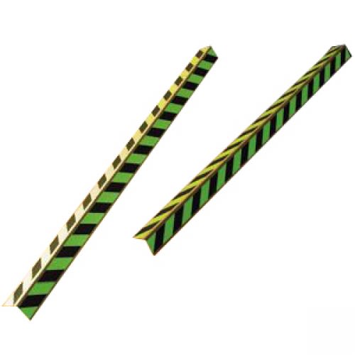 Warnprofil Eckschutzprofil schwarz gelb schräg gestreift zum Schutz von Ecken