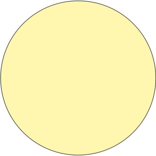 Antirutsch-Bodenmarkierungspunkt langnachleuchtend gelb rund