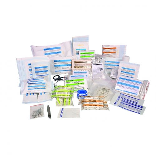 Füllung DIN 13157 inklusive Erweiterungsset Plus von Söhngen mit verschiedenen Erste-Hilfe-Materialien