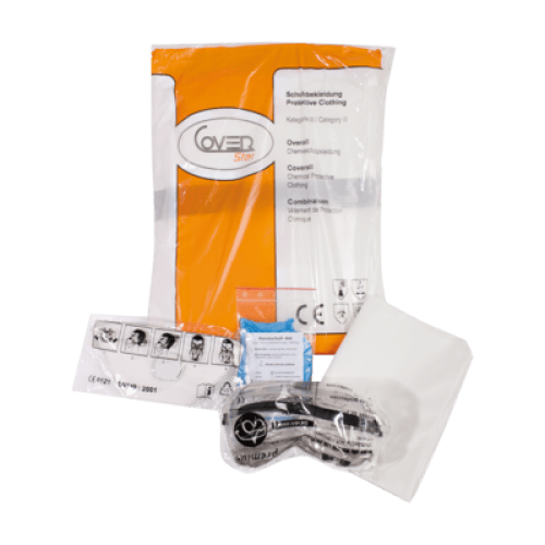 Infektionsschutz-Set ALPHA großes Set mit Schutzanzug, Schutzbrille, Handschuhen und Atemschutzmaske