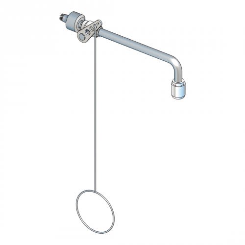 Notdusche mit Zugstange zur Wandmontage Unterputz, Sicherheitsdusche mit Zugmechanismus