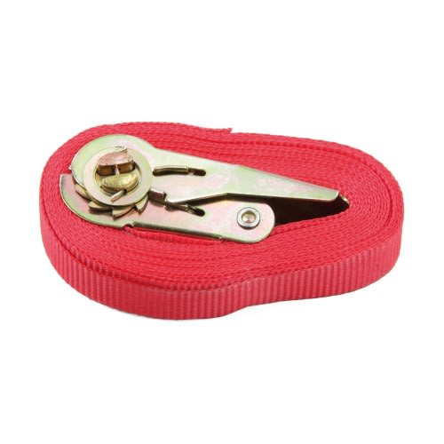 FETRA Spanngurt 11057 rot mit Ratsche für Karren