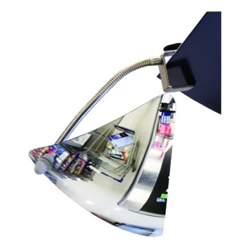 Kassenspiegel T-3 zur Überwachung von Kassenbereich mit flexiblem Halter