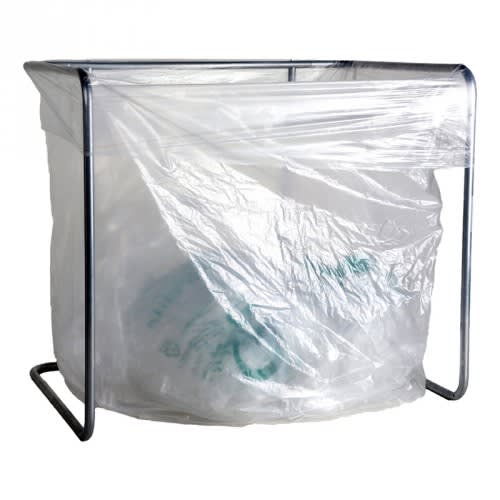 Palettenhalter mit 1400 Liter Fassungsvermögen aus Metallrahmen und Kunststofffolie