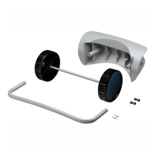 Mobilitätsset mit Rädern und Halterung für industriellen Abfalleimer PROFILINE 120 Liter von Hailo