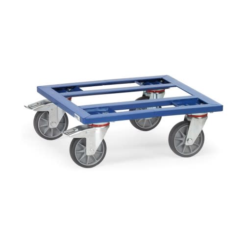 FETRA Kistenroller 1165 KF 5 mit offenem Rahmen und vier Lenkrollen, Tragkraft 400 kg