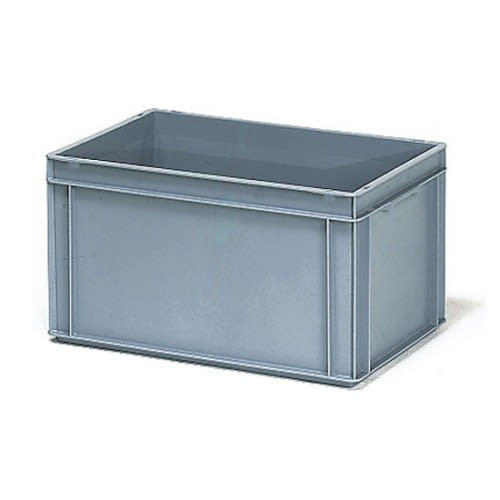 FETRA Eurokasten 1308 grauer Kunststoffbehälter mit 60 Litern Inhalt