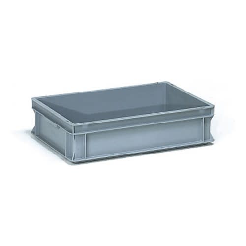 FETRA Eurokasten 1335 grauer Kunststoffbehälter mit 26 Litern Inhalt