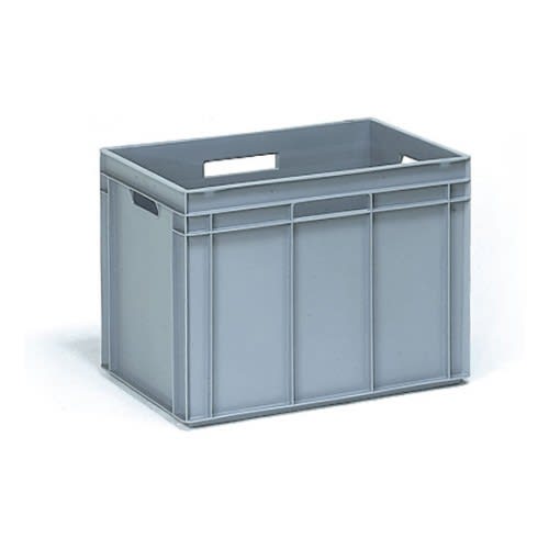FETRA Eurokasten 1337 grauer Kunststoffbehälter mit 90 Litern Inhalt